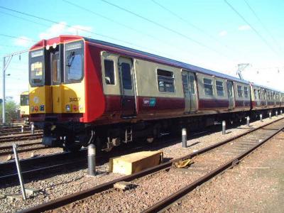 314201 at Glasgow Shields Road TMD. &copy; Byron5574