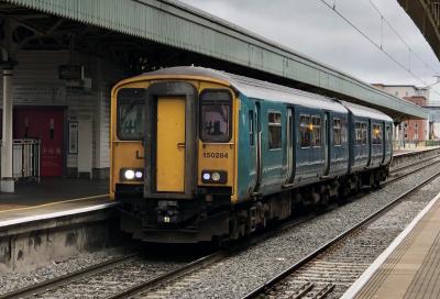 150284 at Cardiff Central. &copy; Steve