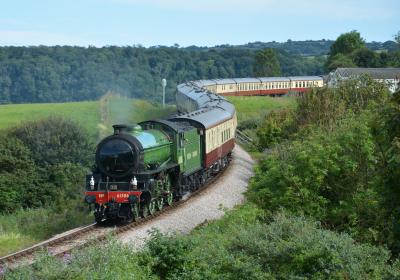 61306 steam at Dartmouth Steam Railway - Waterside. &copy; AJax