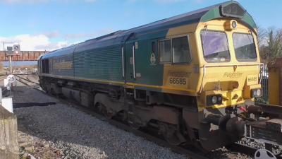 66585 at Westbury. &copy; JM-Freightliner