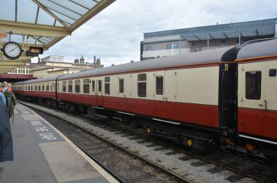 35185 coach at Keighley & Worth Valley Railway - Keighley. &copy; AJax