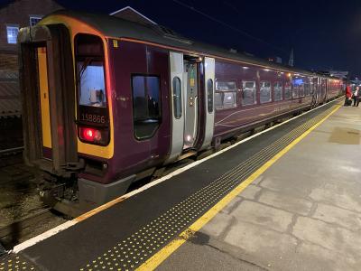 158866 at Doncaster. &copy; Pistolpete008