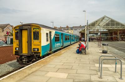 150285 at Llandudno. &copy; Shotts
