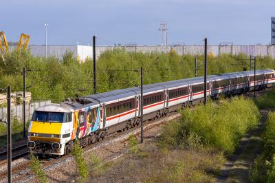 photo of 91105 at Birtley