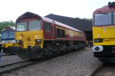 photo of 59203 at Merehead Depot, Cranmere 150 Open day