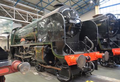 30925 steam at York National Railway Museum. &copy; AJax