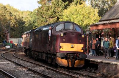 37518 at Severn Valley Railway - Highley. &copy; stevexos