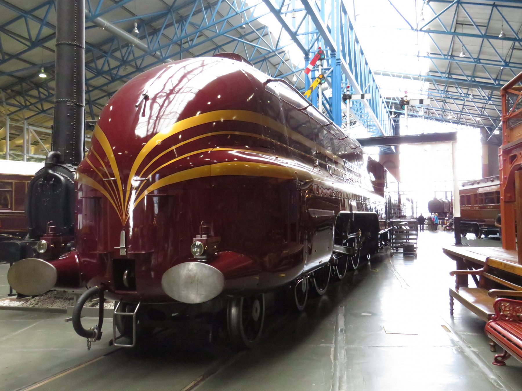 Photo of 6229 Steam at York National Railway Museum (NRM) — trainlogger