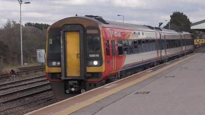 159019 at Westbury. &copy; JM-Freightliner