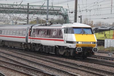 91101 at Doncaster. &copy; ConnorsRailPhotography