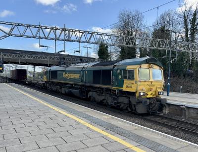 photo of 66597 at Stafford