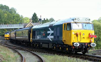50033 at Severn Valley Railway - Highley. &copy; stevexos