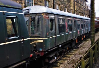 50928 at Keighley & Worth Valley Railway - Haworth depot. &copy; stevexos