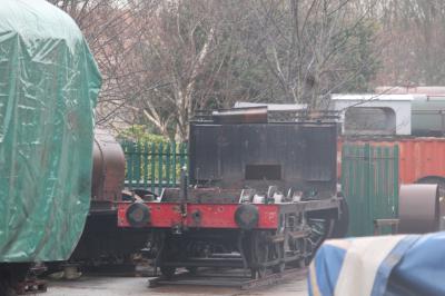 47406 steam at Locomotive Maintenance Services Ltd, Loughborough. &copy; ConnorsRailPhotography
