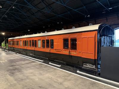 LSWR6474 coach at York National Railway Museum. &copy; AJax