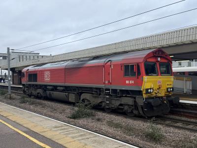 66074 at Peterborough. &copy; Cookey84
