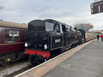 photo of 80097 steam at East Lancashire Railway - Ramsbottom