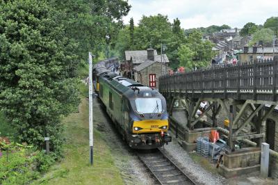 68004 at Keighley & Worth Valley Railway - Haworth. &copy; stevexos
