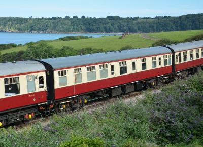 1666 coach at Dartmouth Steam Railway - Waterside. &copy; AJax