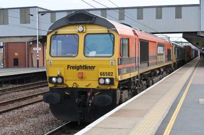 66502 at Peterborough. &copy; Davejones12