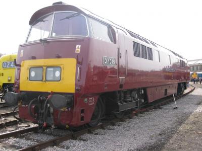d1015 at Eastleigh Works. &copy; Byron5574