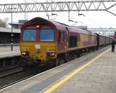 66095 at Stafford. &copy; Geoff