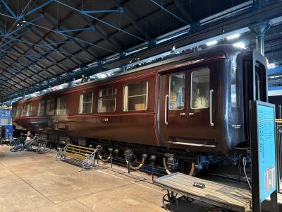 LMS799 coach at York National Railway Museum. &copy; AJax
