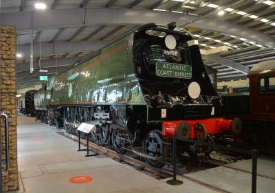 34051 steam at Locomotion, Shildon. &copy; AJax