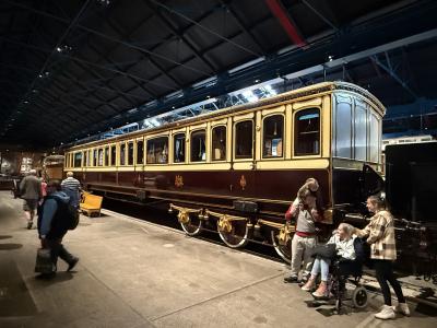LNWR802 coach at York National Railway Museum. &copy; AJax