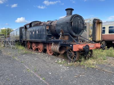 5227 Steam at Didcot Railway Centre. &copy; Pape_Timmo