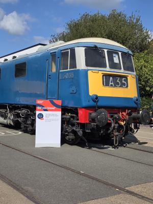 E3035 at Derby - The Greatest Gathering 2025. &copy; MikeMOL