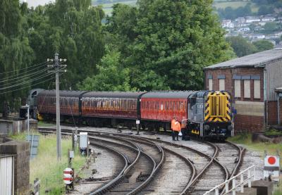 08266,D9520 at Keighley & Worth Valley Railway - Keighley. &copy; AJax