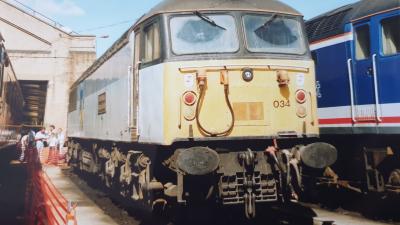 56034 at Old Oak Common TMD. &copy; Davejones12