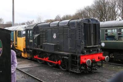13594 at East Lancashire Railway - Bury Baron Street Works. &copy; stevexos