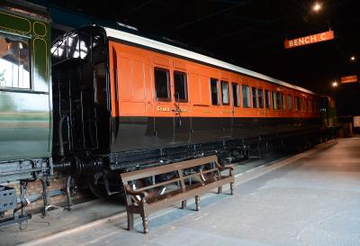LSWR6474 coach at York National Railway Museum. &copy; AJax