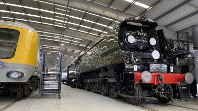 34051 steam at Locomotion, Shildon. &copy; Harry Bennellick