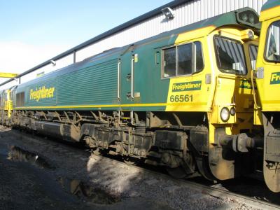 66561 at Leeds Vehicle Maintenance Facility (Leeds Midland Road). &copy; Byron5574