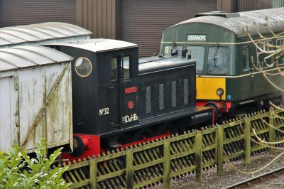 HE2699 at Keighley & Worth Valley Railway - Haworth depot. &copy; stevexos