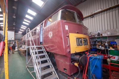 D1010 at West Somerset Railway - Williton. &copy; trainlogger