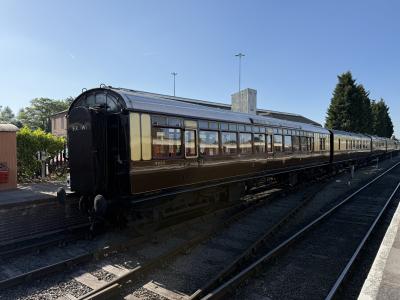 GWR9055 coach at Severn Valley Railway - Kidderminster. &copy; AJax