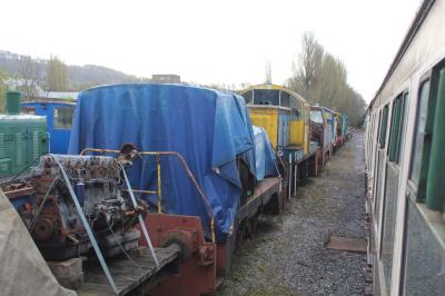 YE2940 at Andrew Briddon Locos, Darley Dale. &copy; ConnorsRailPhotography