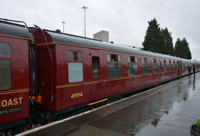 4994 coach at Severn Valley Railway - Kidderminster. &copy; AJax