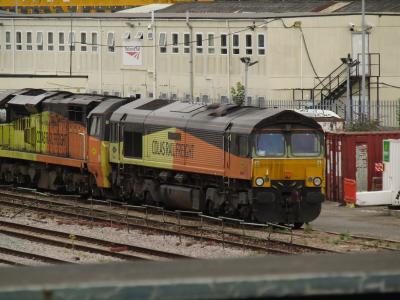 66850 at Eastleigh Yard. &copy; al66class59