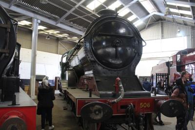 GCR506 steam at Barrow Hill Roundhouse. &copy; ConnorsRailPhotography