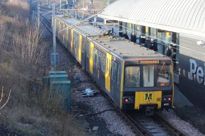 TW 4032 at Pelaw (Tyne & Wear Metro). &copy; ConnorsRailPhotography