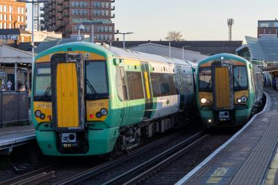 photo of 377110,377156 at Clapham Junction