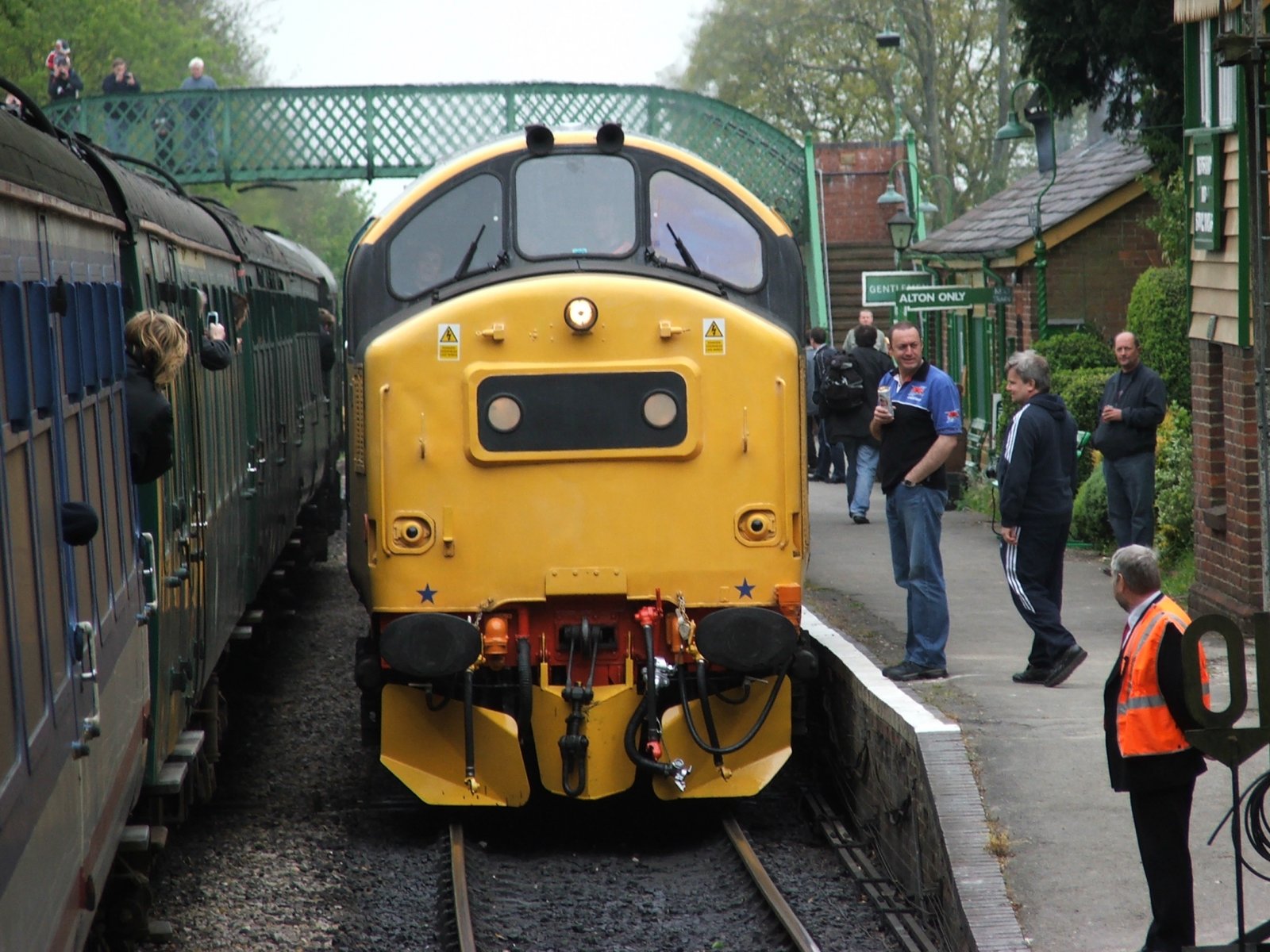 Photo of 37190 at Mid Hants Railway Medstead & Four Marks — trainlogger