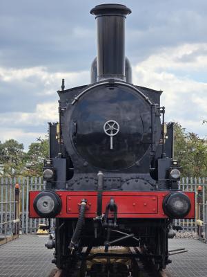 1054 steam at Derby - The Greatest Gathering 2025. &copy; MikeMOL