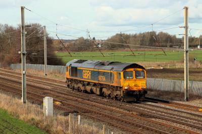 66764 at Winwick. &copy; stevexos