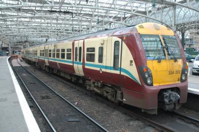 334002 at Glasgow Central. &copy; Byron5574
